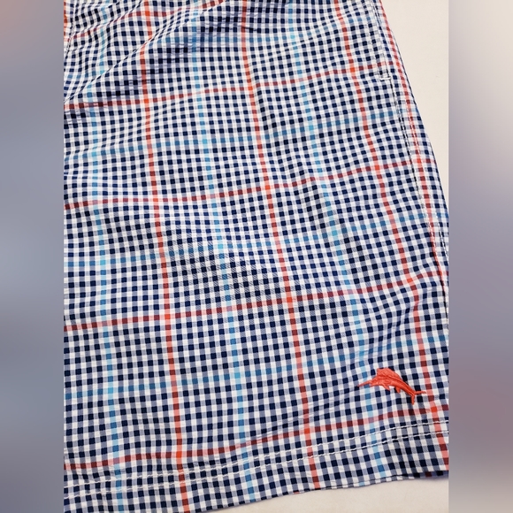 Tommy Bahama Mens plaid beach shorts XXL - Picture 2 of 8